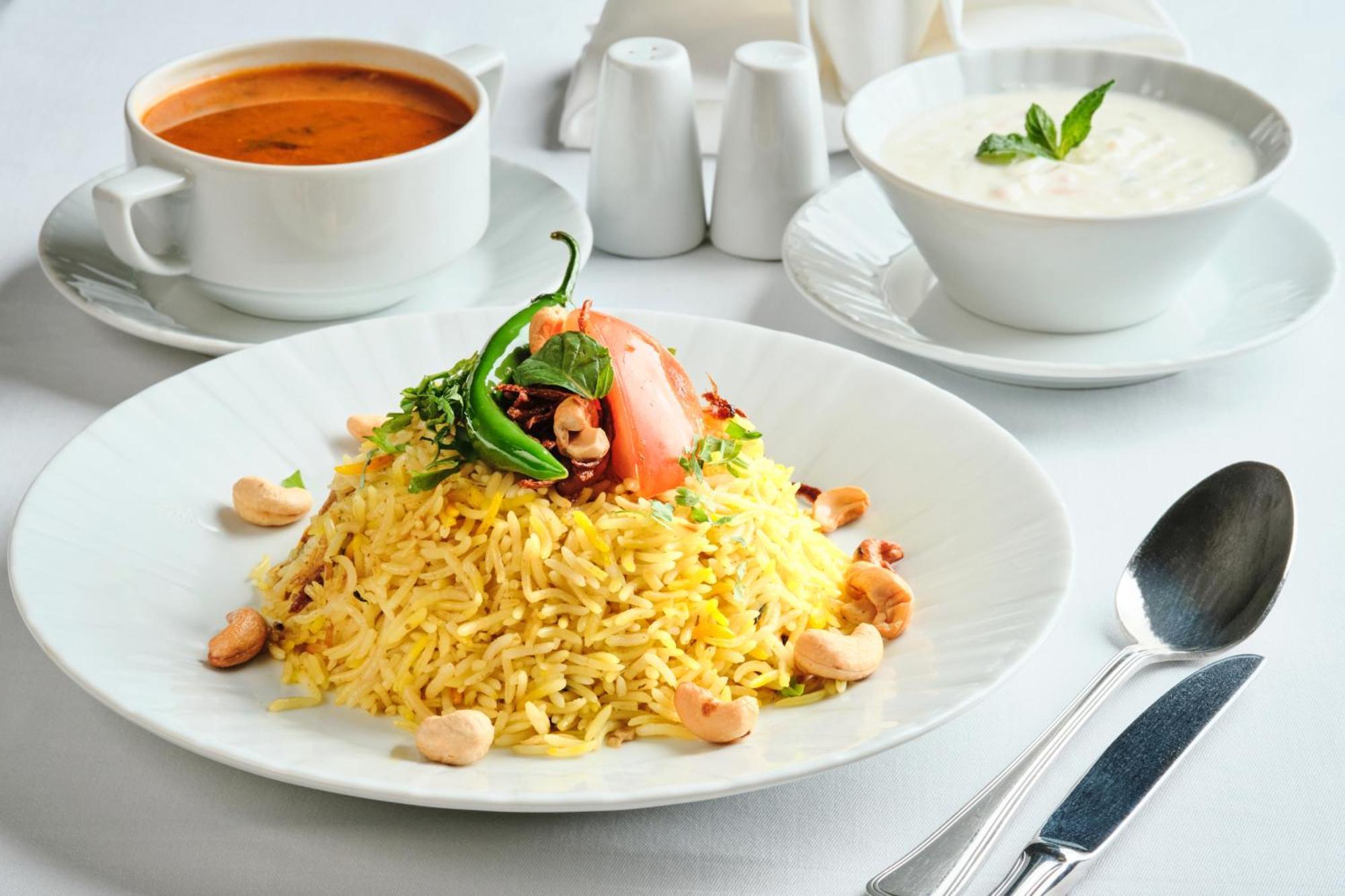 Anjum Makkah Hotel La Meca Exterior foto A plate of biryani